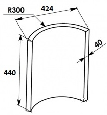 Rdius 300 (LD 800, AKD 1500, AKD 2000): Liaporov a akumulan desky