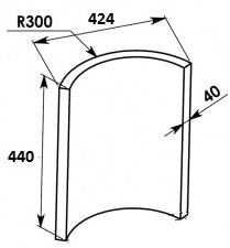 R�dius 300 (LD 800, AKD 1500, AKD 2000): Liaporov� a akumula�n� desky