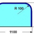 110X60cm JARILO 6mm : Kalen sklo pod kamna