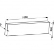 1000x250x100 (LD 800): Liaporov� deska