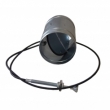 KLAPKA S BOVDENEM 100mm + T�SN�N�: Teplovzdu�n� rozvody