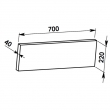 700x220x40 (AKD 2000): Akumula�n� deska